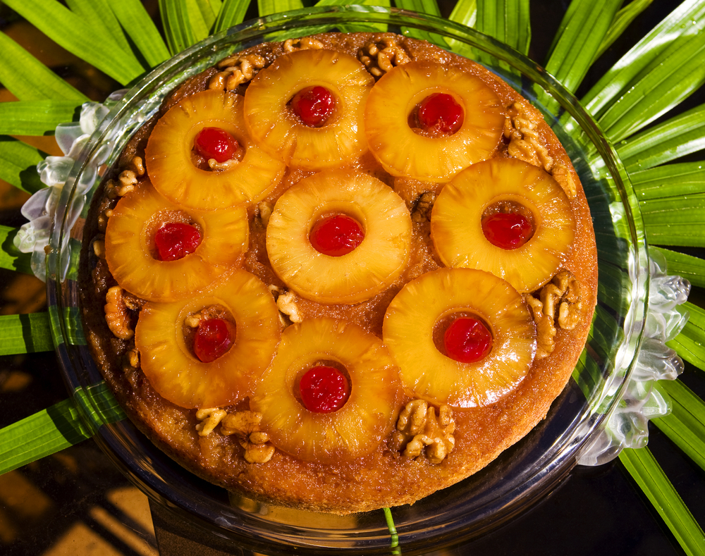 Pineapple upside down Cake пирог перевертыш